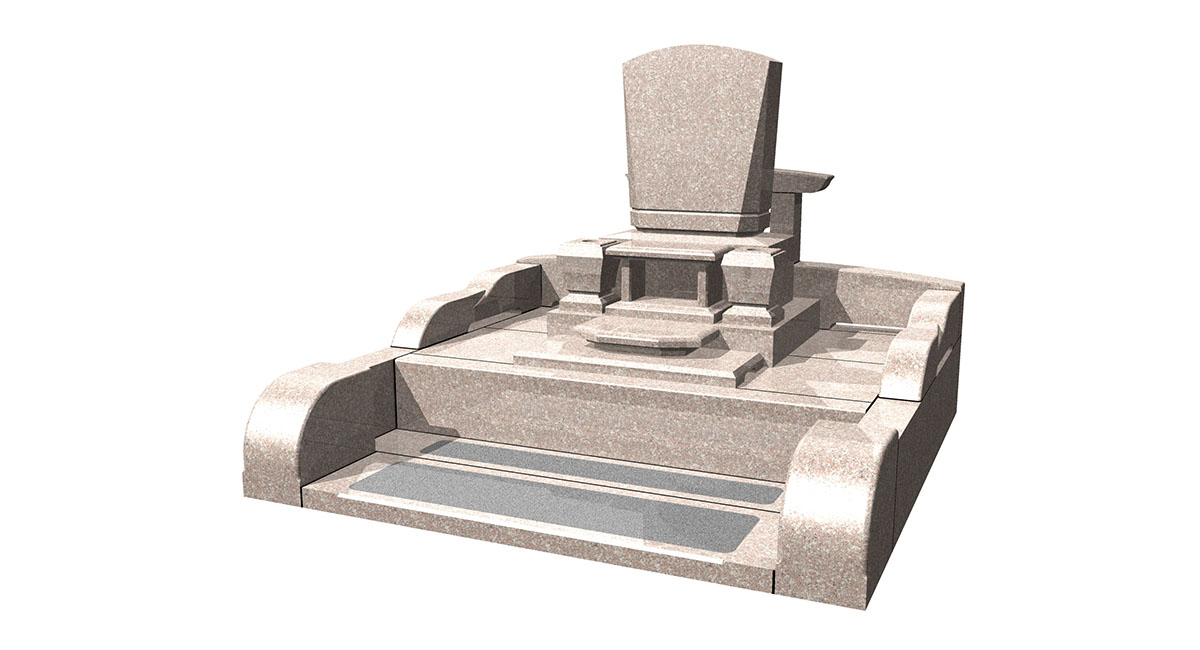 洋型「ハート」 +外柵「ハートランド」